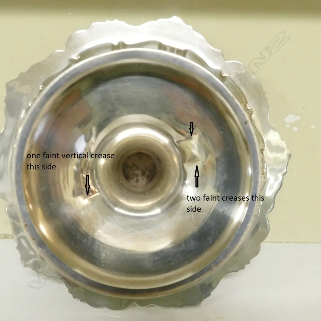 An Edwardian silver tazza Image 1++