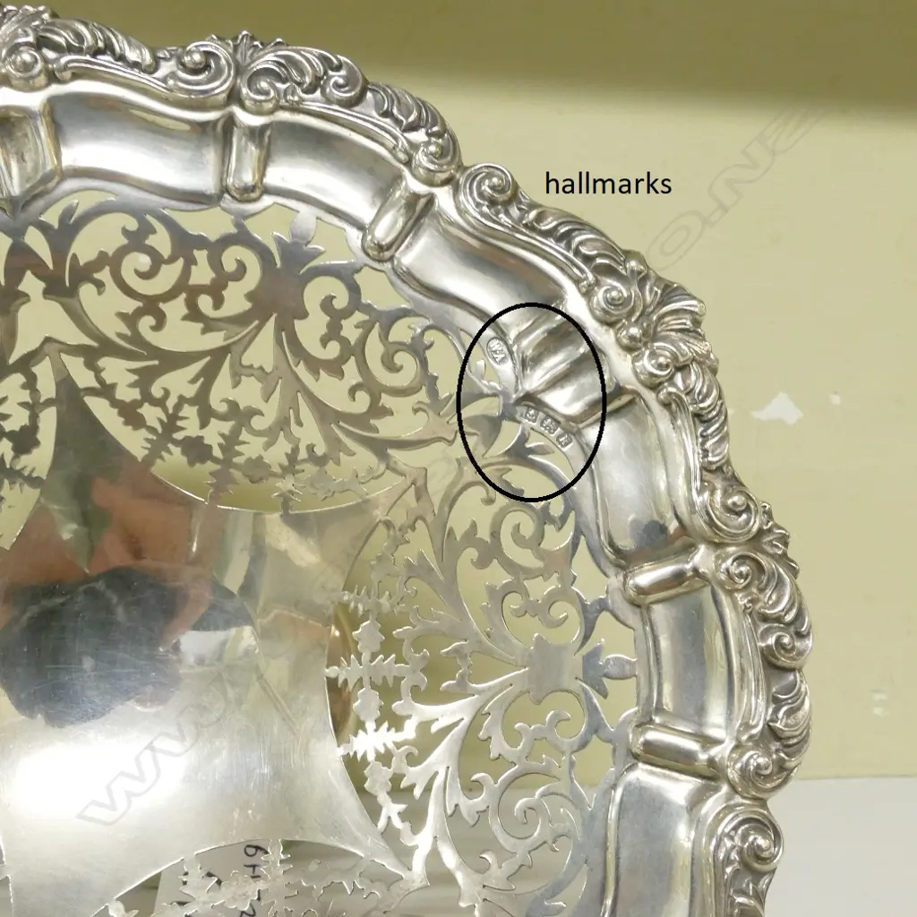An Edwardian silver tazza Image 1++