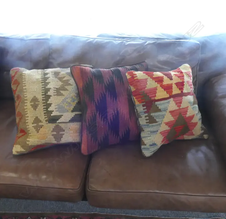 3 PERSIAN CUSHIONS Image 1++
