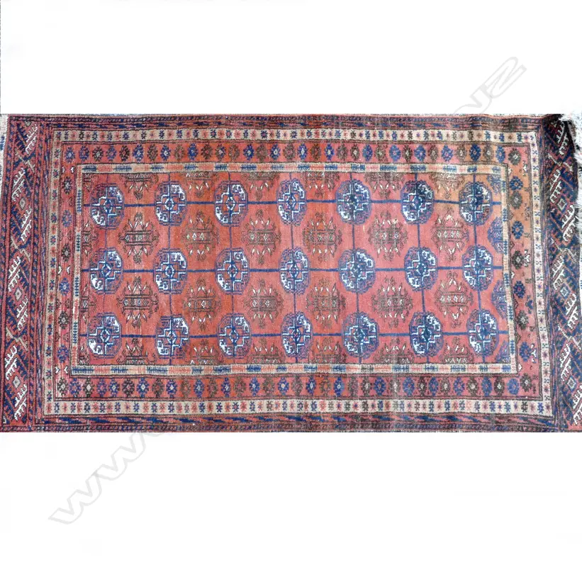 A hand knotted Tekke Turkoman tribal rug Image 1++
