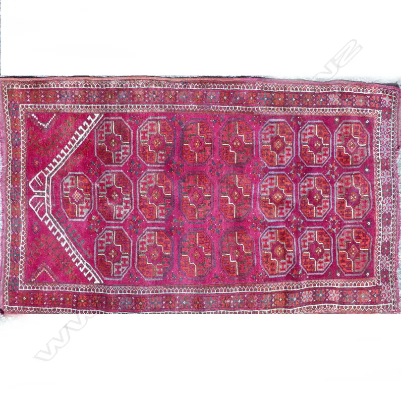 A hand knotted Baluchi prayer rug Image 1++