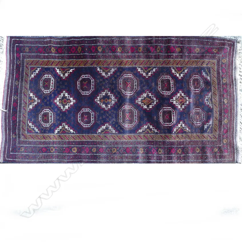 A hand knotted Baluchi tribal rug Image 1++