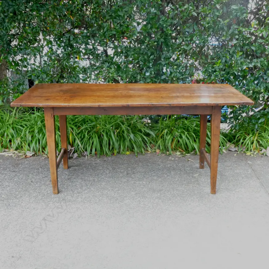 A French fruitwood country dining table Image 1++