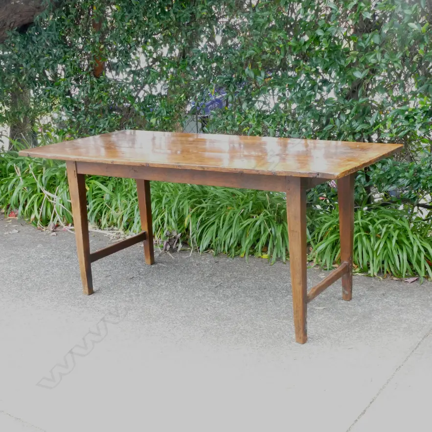 A French fruitwood country dining table Image 1++