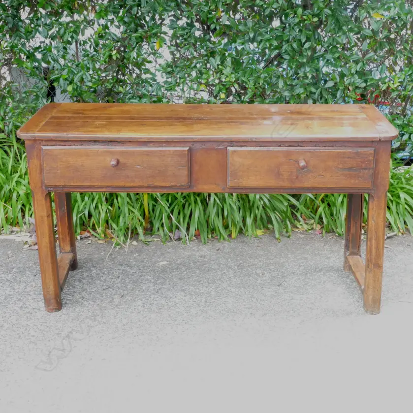 A French fruitwood hall table Image 1++