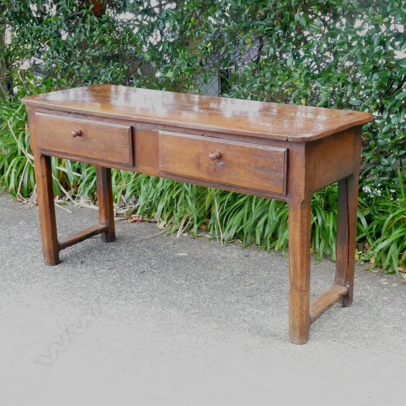 A French fruitwood hall table Image 1++