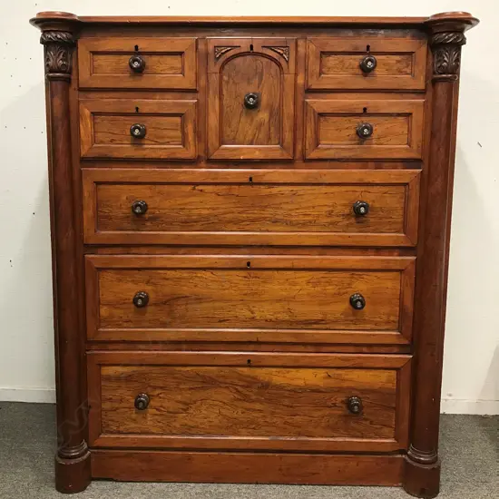 A colonial kauri scotch chest