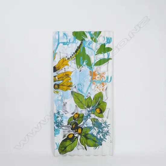 A Geoff Thomson corrugated artwork