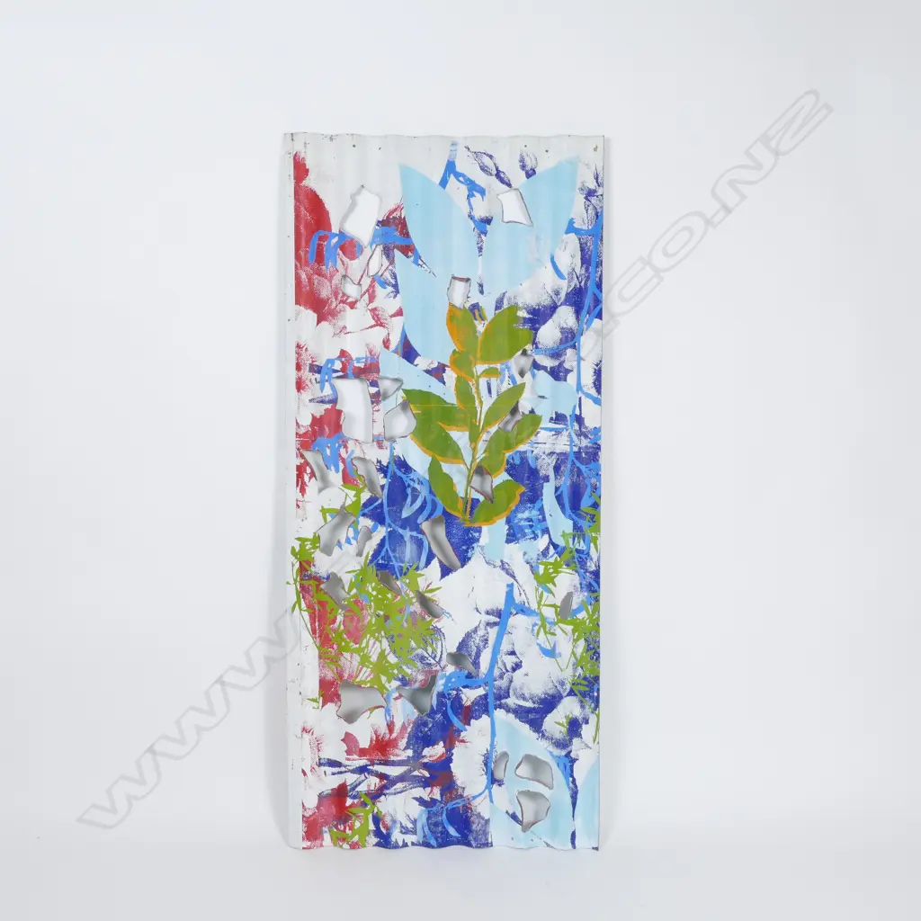 A Geoff Thomson corrugated iron artwork Image 1++