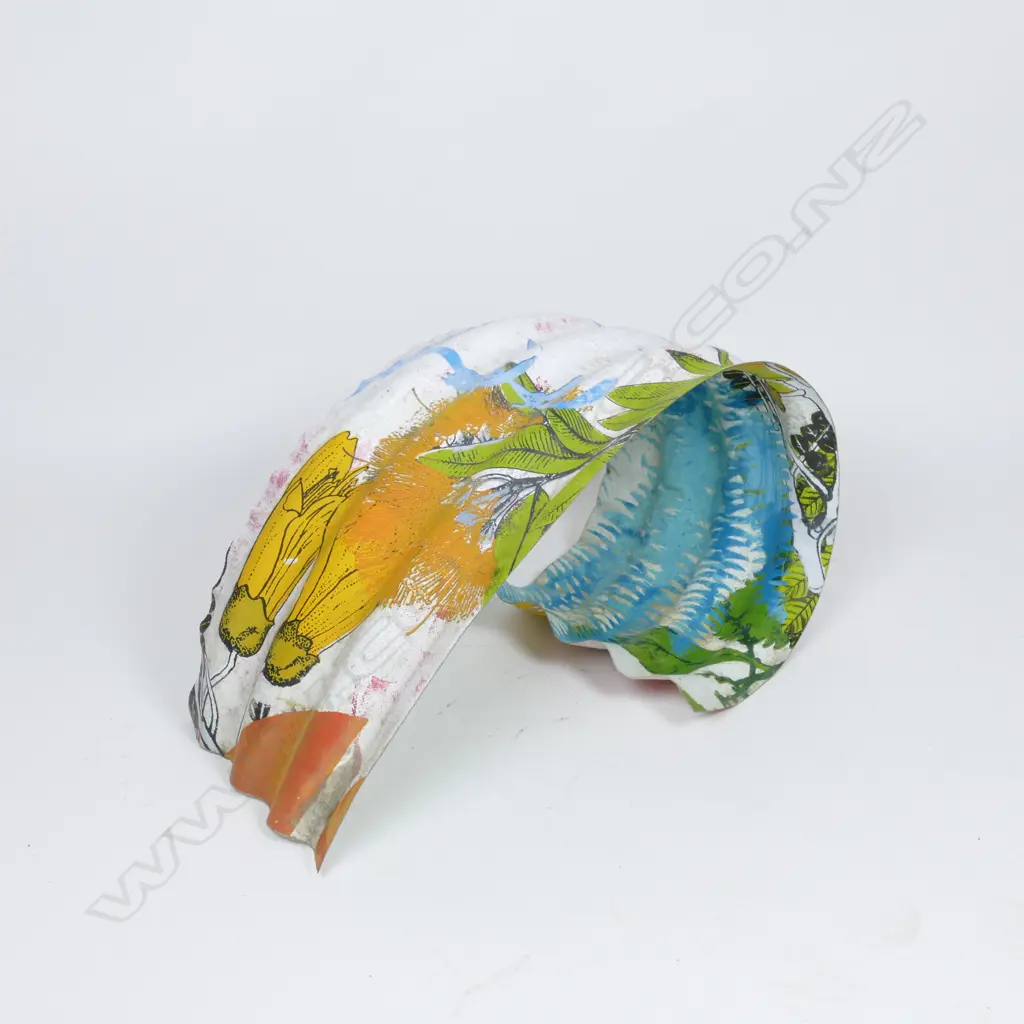 A Geoff Thomson corrugated iron artwork Image 1++