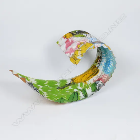 A Geoff Thomson corrugated iron artwork