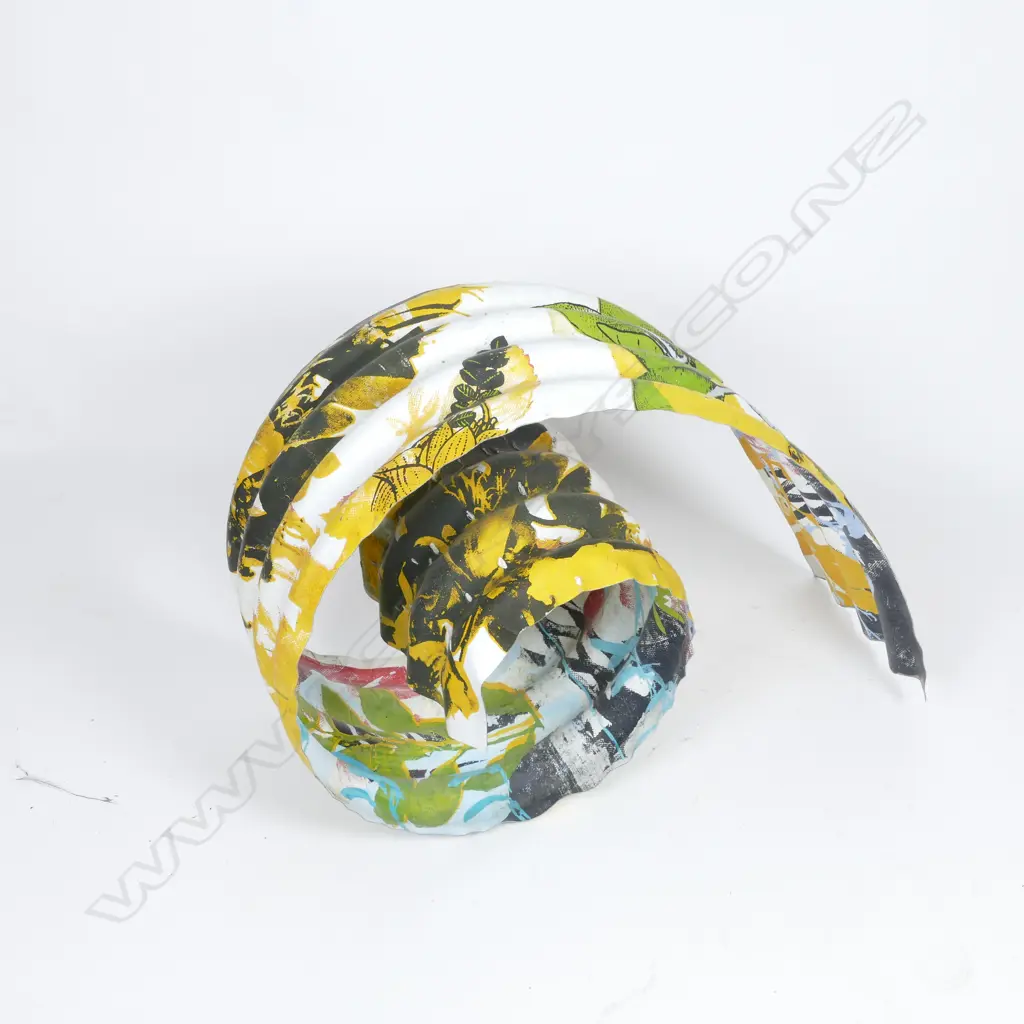 A Geoff Thomson corrugated iron artwork Image 1++