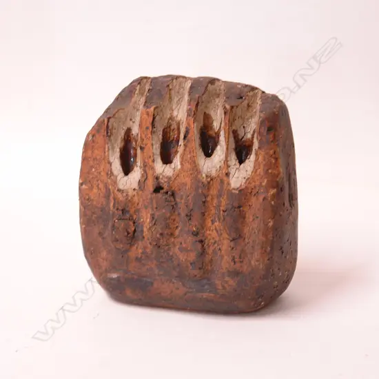 Len Castle slab form grass vase