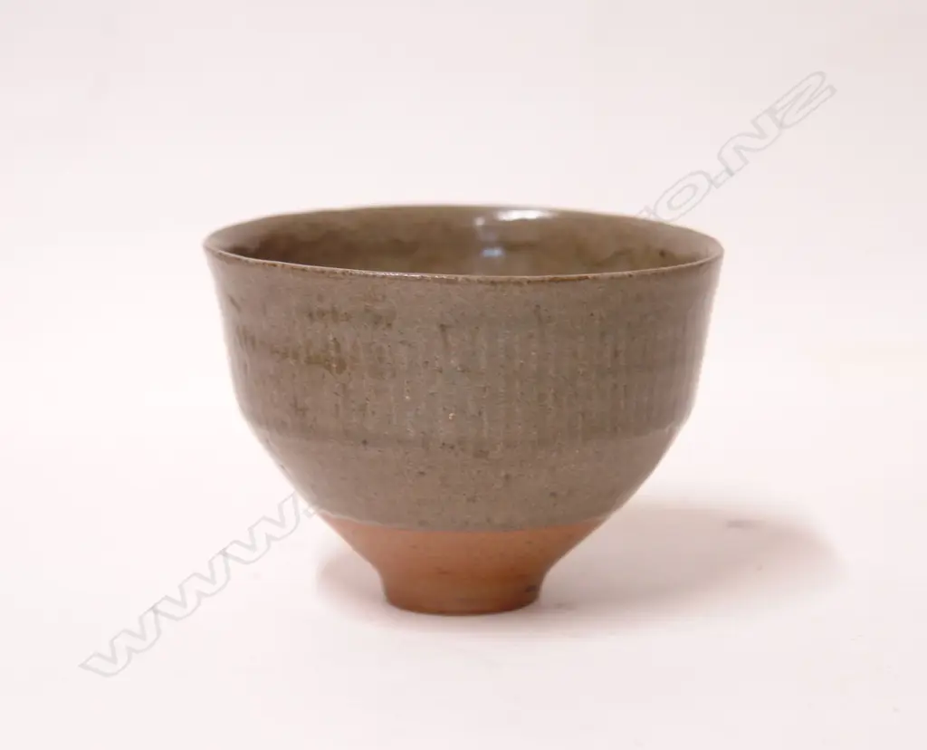 An early Barry Brickell 'Ponsonby West St. unique fluted' small bowl Image 1++