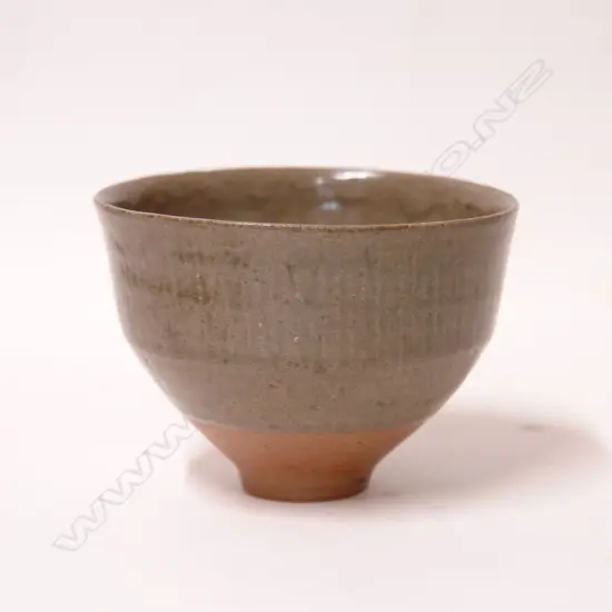 An early Barry Brickell 'Ponsonby West St. unique fluted' small bowl