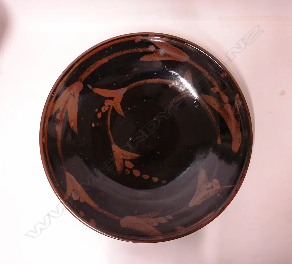 Ian Firth attributed large platter Image 1++