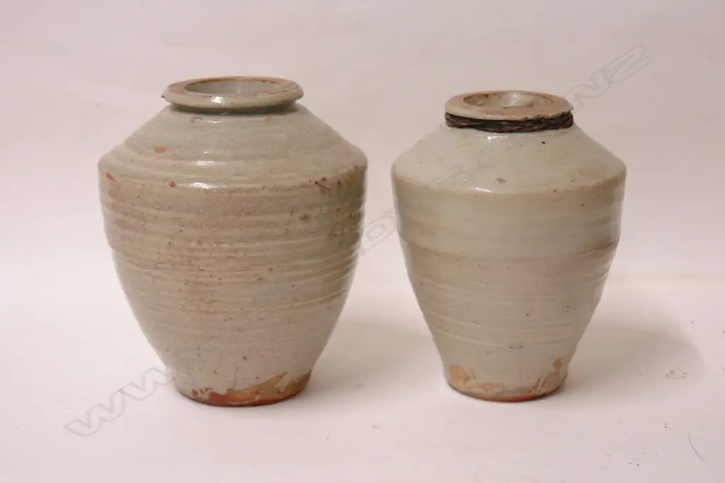 Two old Vietnamese Annamese jars Image 1++