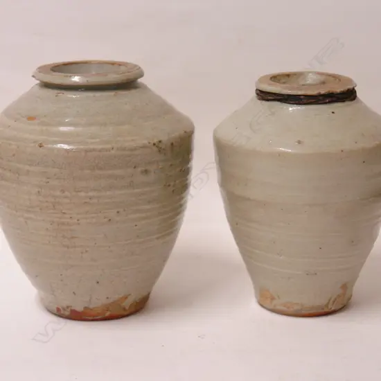 Two old Vietnamese Annamese jars