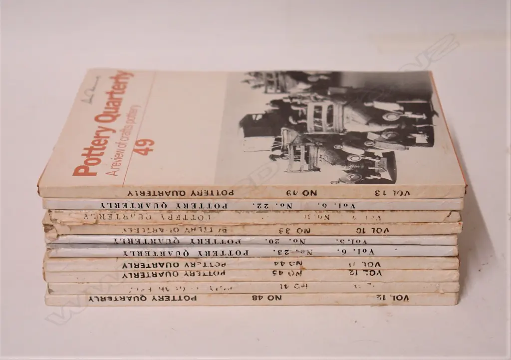33 issues of the 'Pottery Quarterly' magazine Image 1++