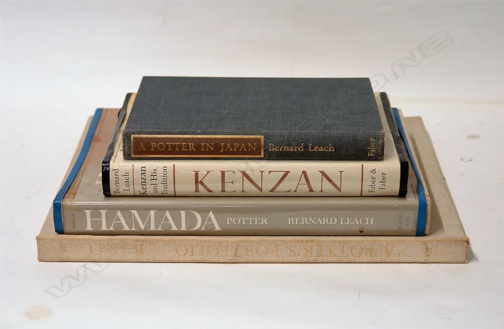 Four Bernard Leach books on pottery Image 1++