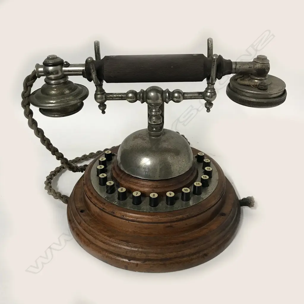 A rare 'Electric & Ordinance Accessories Co. Ltd.' 15 line 'intercommunication' telephone Image 1++