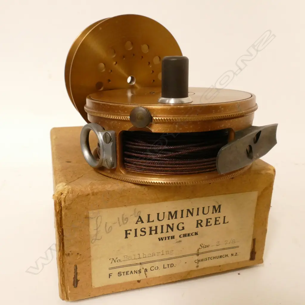 A 3⅞" trout reel made by E.J.Brown Image 1++