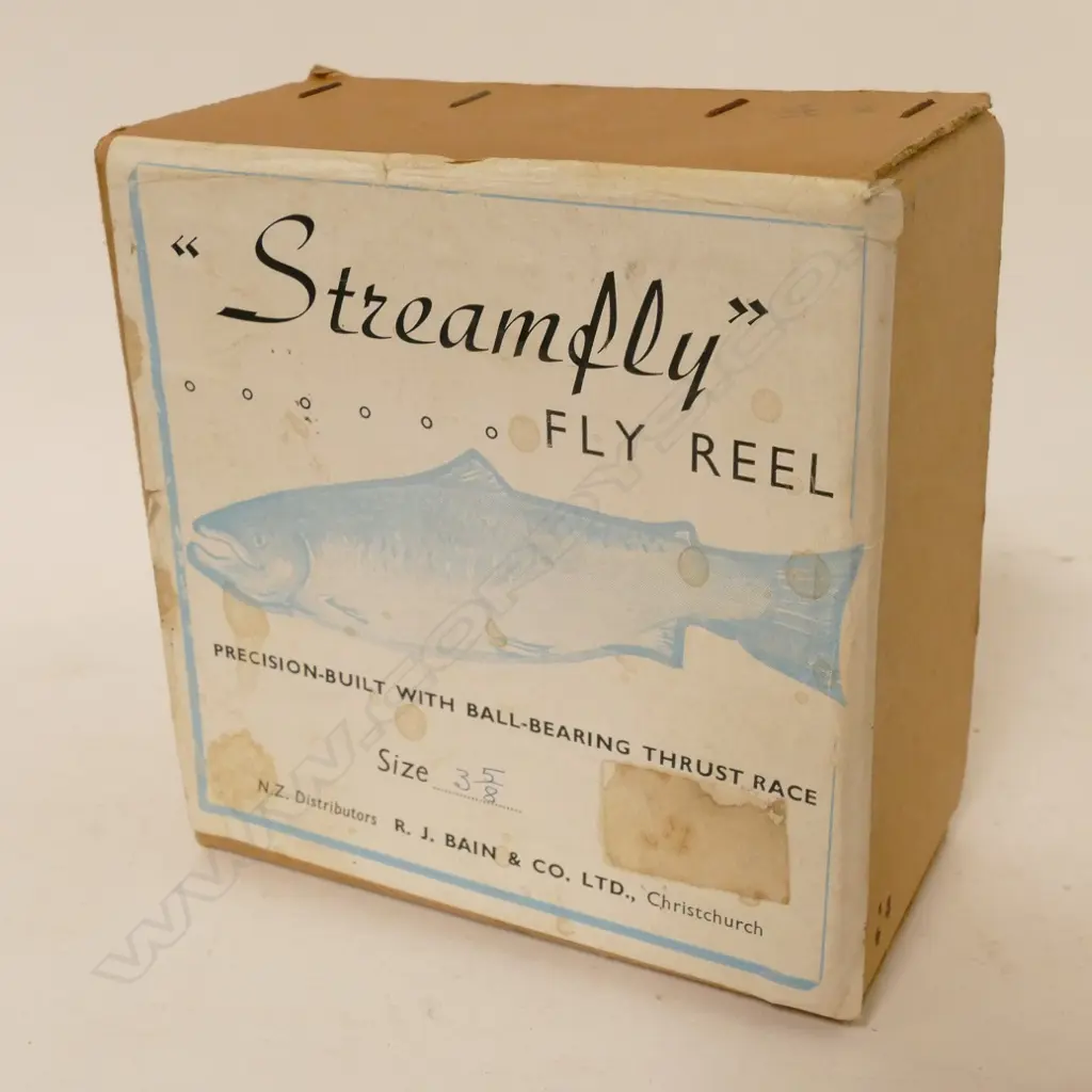 A 3⅝" 'Streamfly' trout reel made by E.J.Brown Image 1++