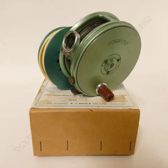 A 3⅝" 'Streamfly' trout reel made by E.J.Brown