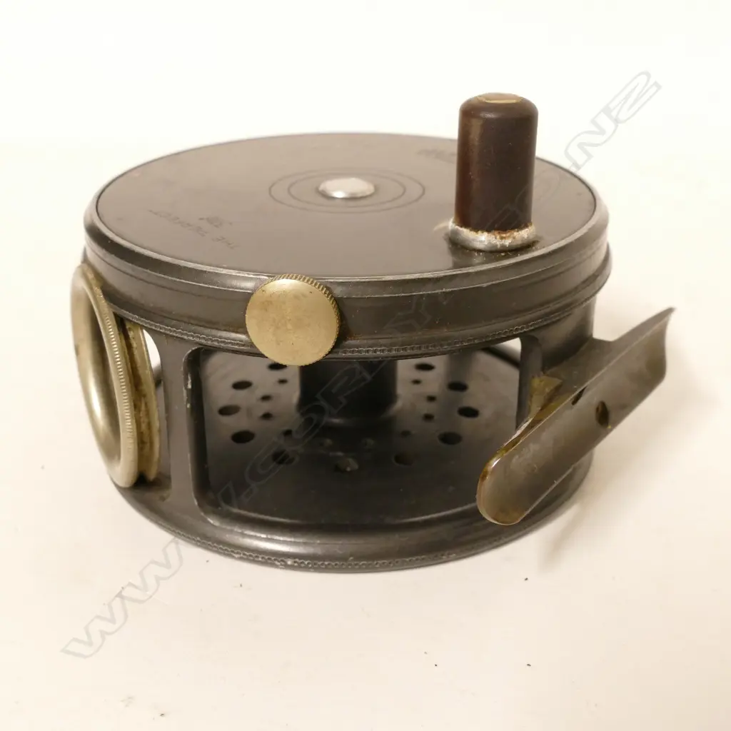 A Hardy's 3½" wide drum 'Perfect' reel Image 1++