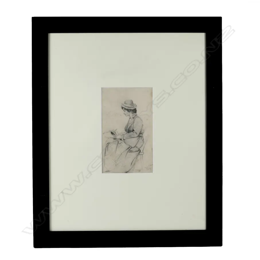 A page from Owen Merton's sketch book Image 1++