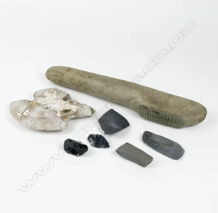 A PNG stone tapa cloth beater Image 1++