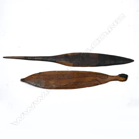 An Australian Aboriginal woomera