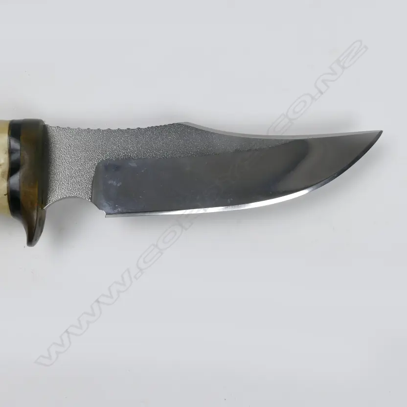 A hunting knife and scabbard Image 1++