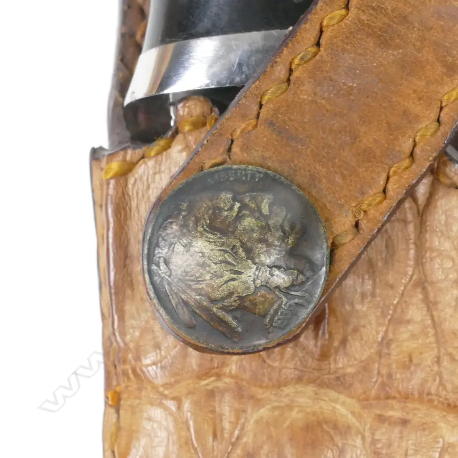 A hunting knife in scabbard Image 1++
