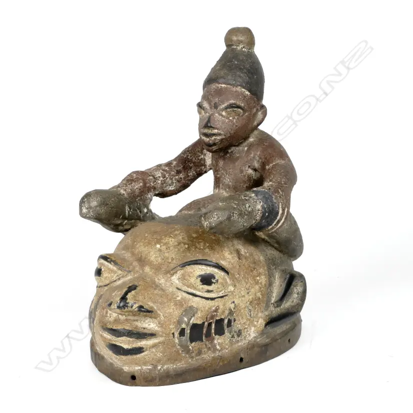 A Nigerian Yoruba mask Image 1++