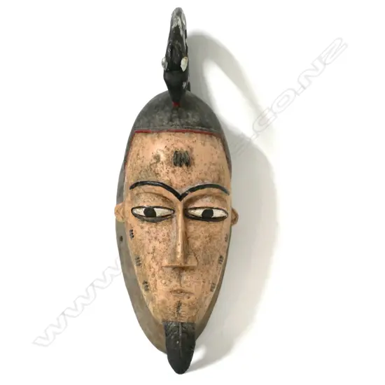 An Ivory Coast Baule mask