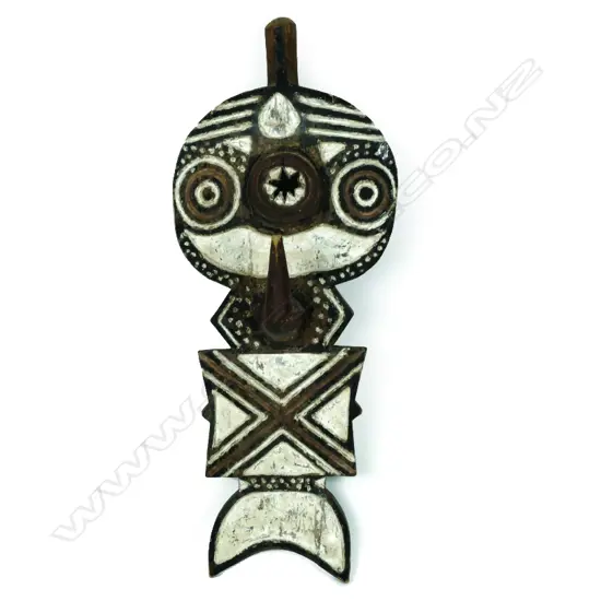 An ornate Burkina Faso sub-tribe dance mask