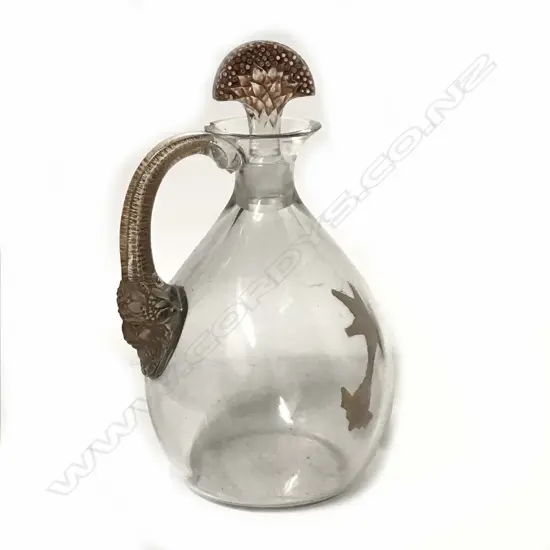 A René Lalique 'Satyre' decanter for Cusenier