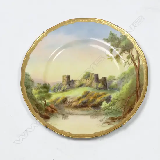 A Royal Worcester cabinet plate