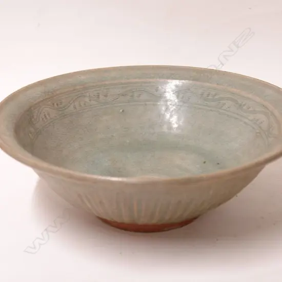 A Chinese Provincial celadon deep bowl