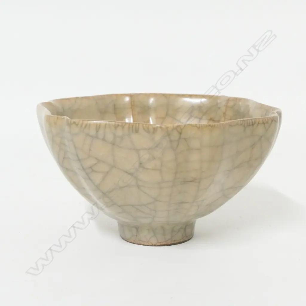 A Chinese crackleware small dish Image 1++