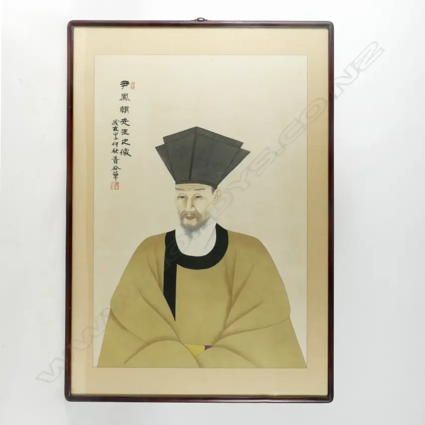 A portrait of a Korean nobleman or scholar Image 1++