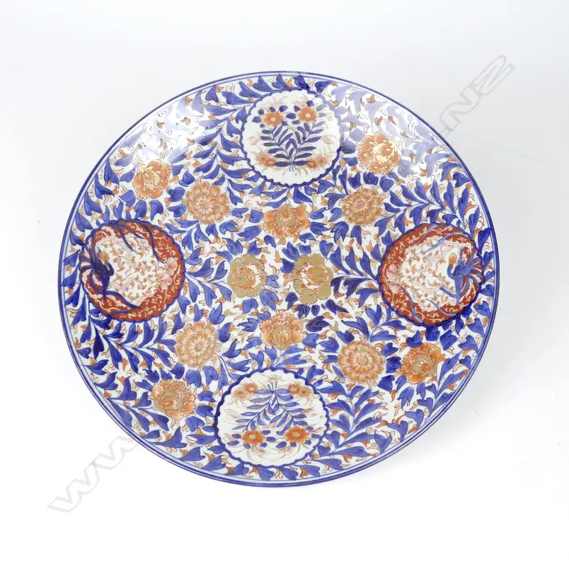 A large Japanese circular charger Image 1++