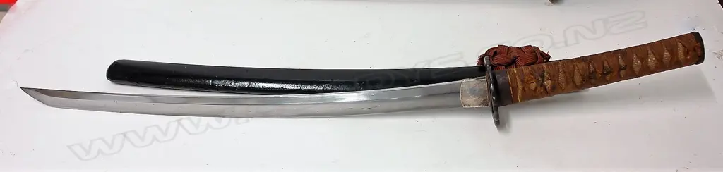 An old Japanese wakizashi sword Image 1++