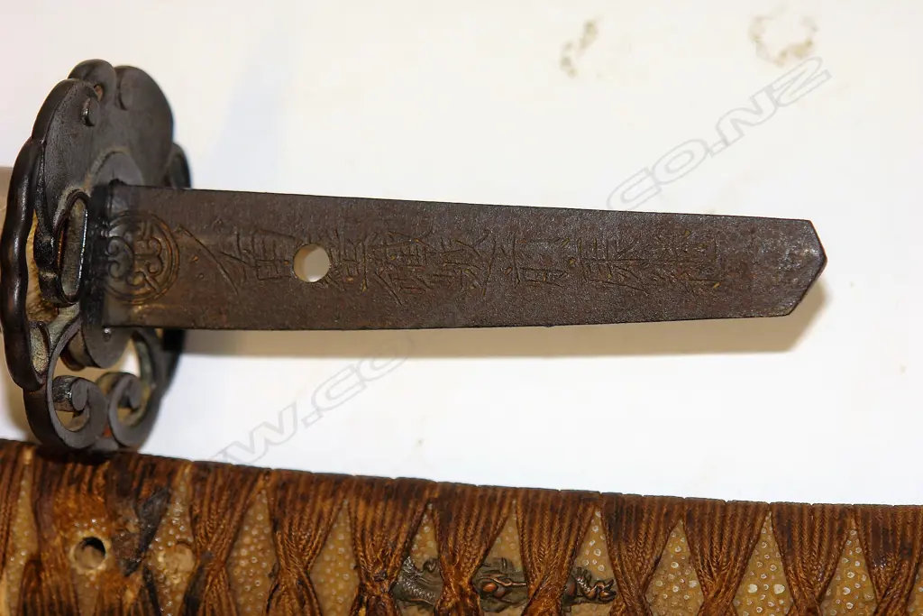 An old Japanese wakizashi sword Image 1++