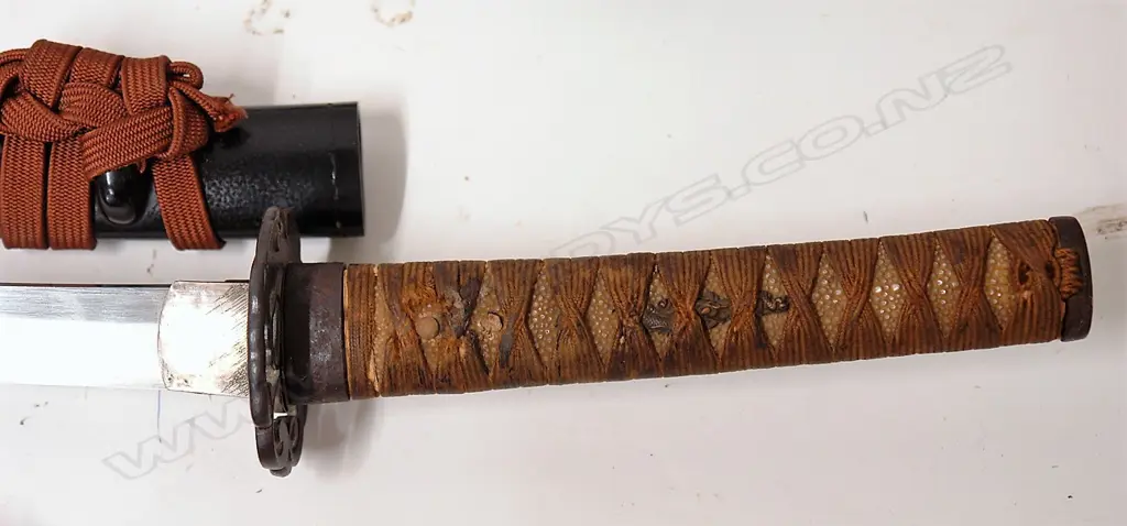 An old Japanese wakizashi sword Image 1++