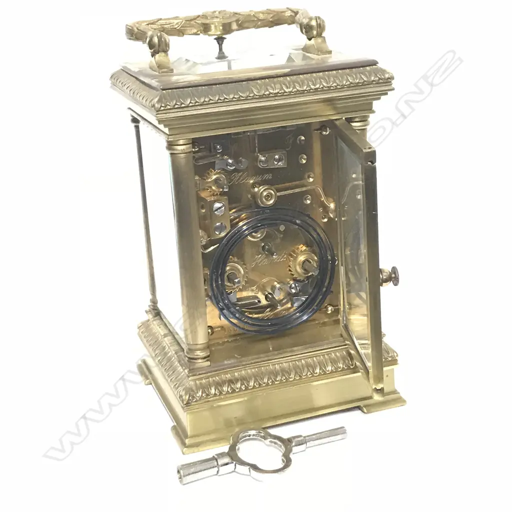 A quality 19th century repeater/striking carriage clock Image 1++