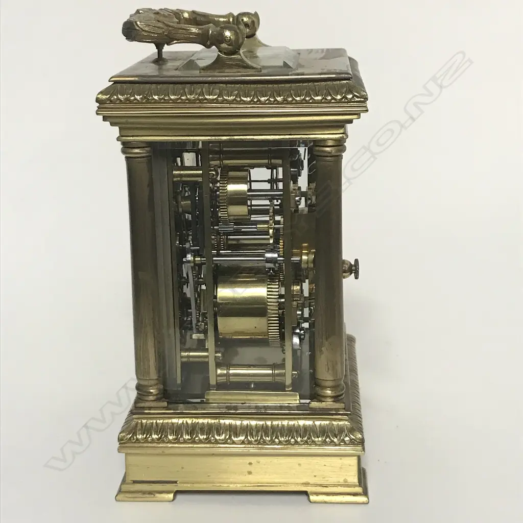 A quality 19th century repeater/striking carriage clock Image 1++