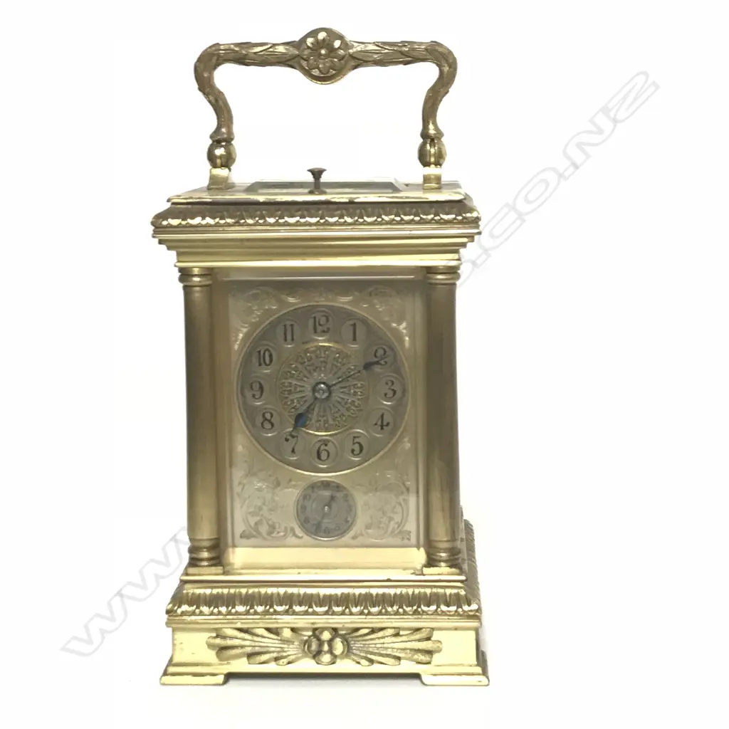 A quality 19th century repeater/striking carriage clock Image 1++