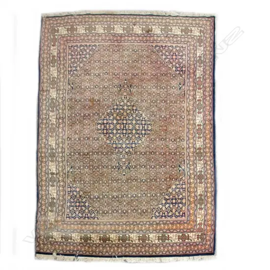 A large Herati patterned Persian carpet